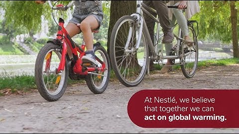Nestlé rethinking operations to achieve net zero emissions.