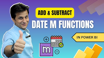 18.3 Add and Subtract Date M Functions in Power BI (Power Query) | Power BI Tutorial for Beginners
