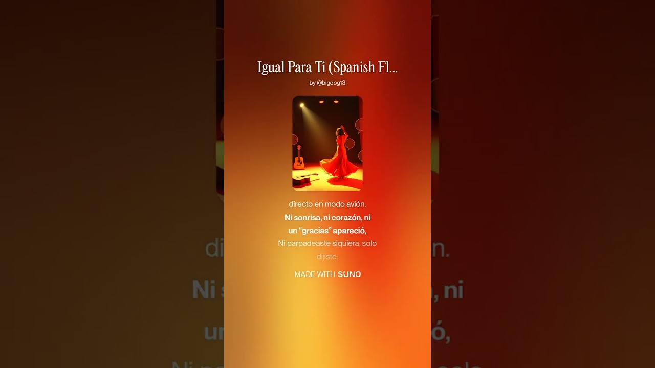 Igual Para Ti (Spanish Flamenco) (Female) Same To You | Verman Bedessee and BDC A.I.M. Band