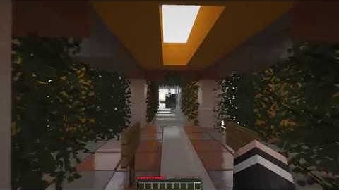 Playing on a map that showcases UMSOEA Texture pack and the SEUS PTGI Shaders