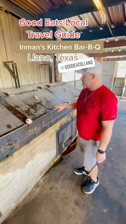 Brisket Heaven at Inmanβs Barbecue in Llano, Texas! ππ₯ #Shorts