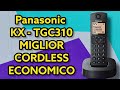 📞 Recensione Panasonic KX-TGC310 🏅 Miglior Telefono Cordless Economico del 2021| per Casa e Ufficio