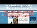 Organized Gang Stalking &quot;Threat Assessments&quot;