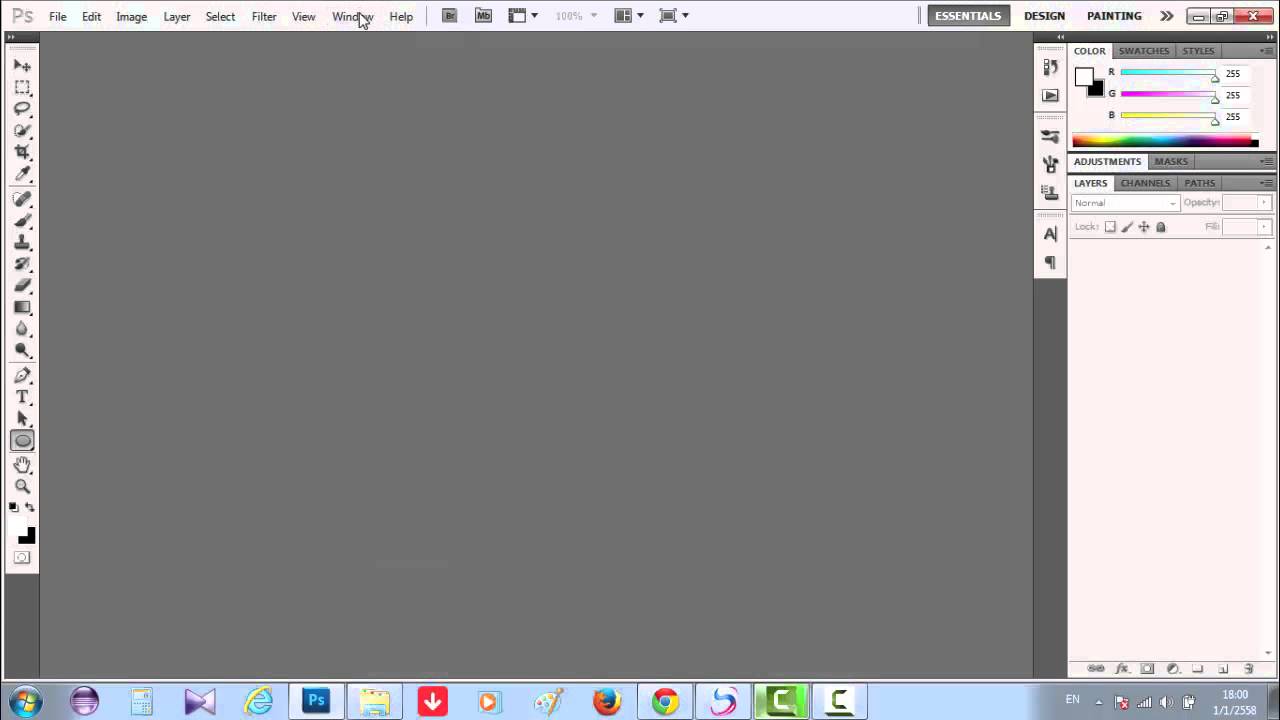 Loved PhotoShop EP A26 การเรียกเมนูต่างๆกลับมา ในกรณีที่ใช้ไปแล้วแถบเครื่องมือหายไป Photoshop CS1 - YouTube Loved Photoshop Ep A26 การเรียกเมนูต่างๆกลับมา ในกรณีที่ใช้ไปแล้วแถบเครื่องมือหายไป Photoshop Cs1 - Youtube