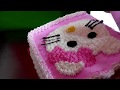 Hello Kitty --cara membuat kue karakter hello kitty simpel