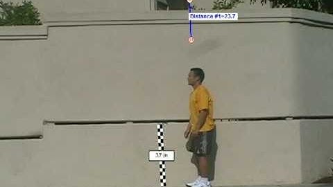 Using Video to Calculate Vertical Leap Test Results