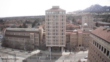 Aerial Footage of the University of Colorado