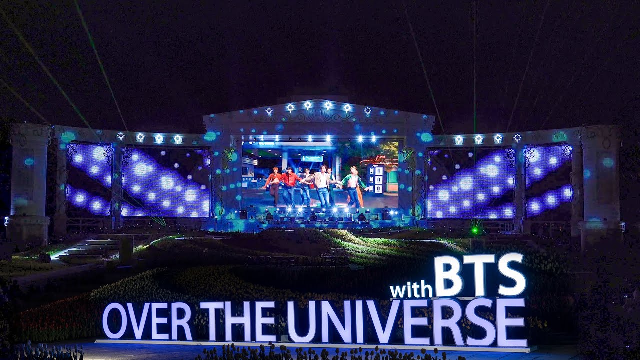 BTS Over The Universe ( EVERLAND multimedia show) 4K