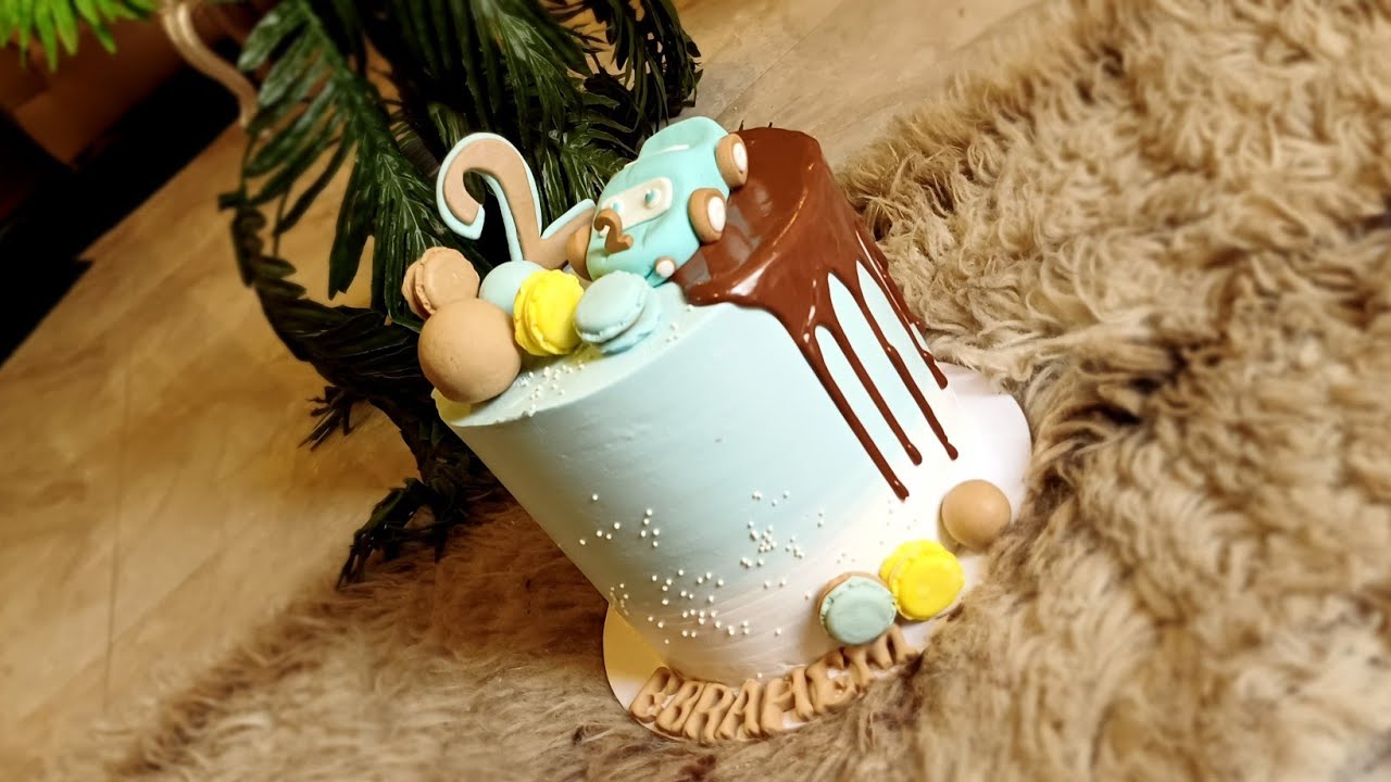 الكيك اللي انهار وتزين مرتين😇😇بس طلع كيوت فالاخر😊