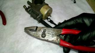 Player Profile 1990 mercury 40hp carb cleaning and disassembly