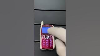 Panasonic GD55 ringtones, worlds smallest phone. 4K