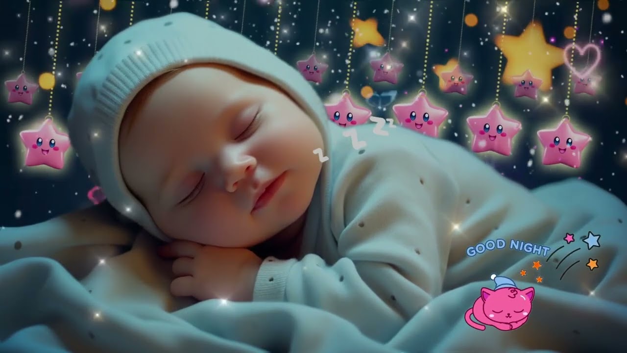 Mozart & Brahms Baby Sleep Lullaby 🌙 Calm Instantly 🎵 Beat Insomnia With Mozart in Just 3 Minutes