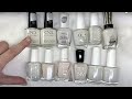 Milky White Nails. 12 polishes [Best & Worse] Swatch & Talk