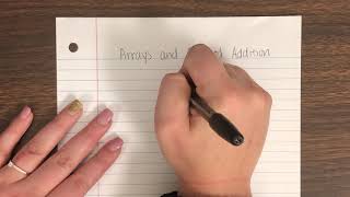 How to Use Arrays and Repeated Addition