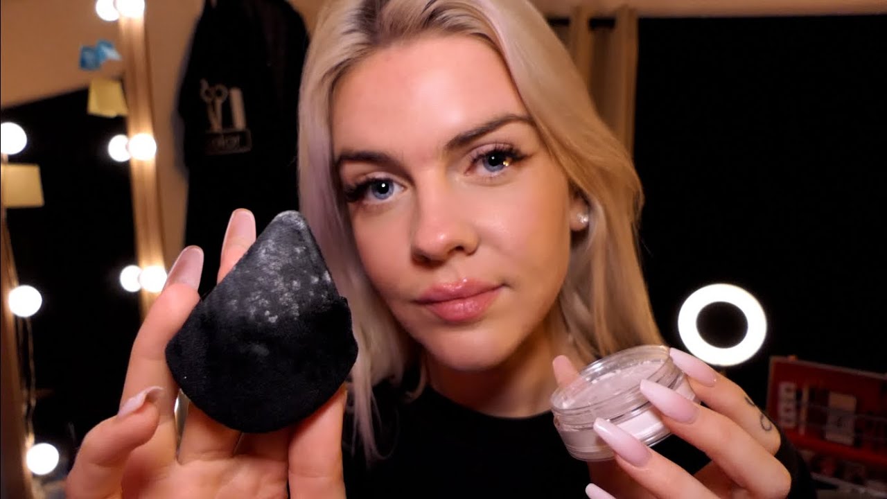 ASMR RP | Je te maquille et te coiffe en backstage 🎬