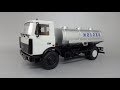 МАЗ-5337 Автоцистерна для перевозки молока АЦИП 7,7 | Автоистория АИСТ | Обзор масштабной модели