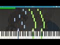 Synthesia inazuma eleven ost  toushi piano