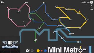 Mini Metro - A Simple Puzzle Train Game for Dads (Steam Train Fest) screenshot 1