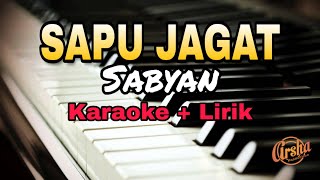 Karaoke SAPU JAGAT || Sabyan ( Karaoke   Lirik )