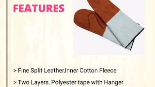 Split #Leather #Oven #Mitts
