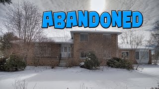 Exploring a Flood Damaged Abandoned Custom Home!  (BASEMENT ICE RINK!)