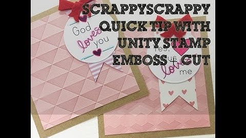 ScrappyScrappy - 3D Emboss and Cut