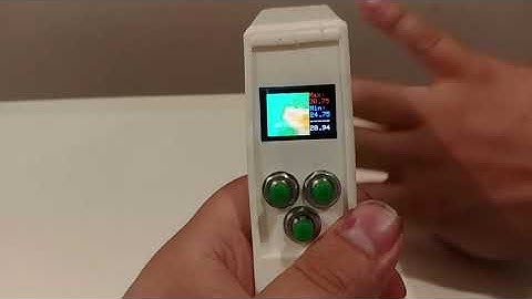 DIY Thermal imaging camera - Arduino nano & AMG8833