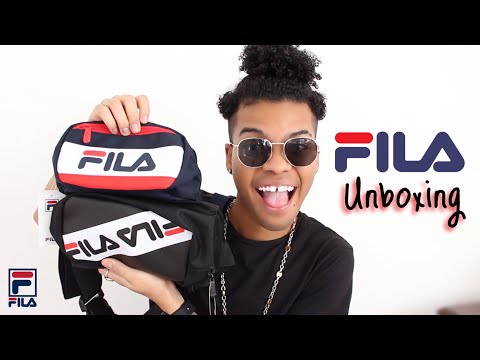 FILA Fanny Pack Unboxing & Try On ( How To Style ) | Mister.J The Act