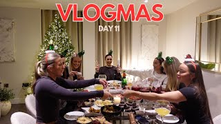 VLOGMAS DAY 11 | GIRLS CHRISTMAS COCKTAIL NIGHT | MARY BEDFORD