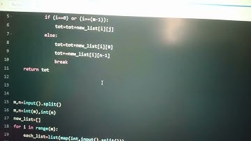 perimeter of matrix in python# IDP series #level-1#  set-1