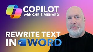 Rewrite Text with Copilot in Microsoft Word by Chris Menard 1,608 views 2 months ago 2 minutes, 26 seconds