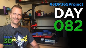 #3DP365Project - Day 82 - #OpenRC F1 Project - MatterHackers & gCreate gMax 1.5XT+