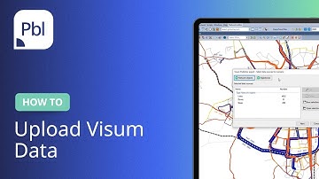 First Steps in  Publisher Ep. 1: Uploading Data from Visum | PTV Visum Publisher | Tutorial