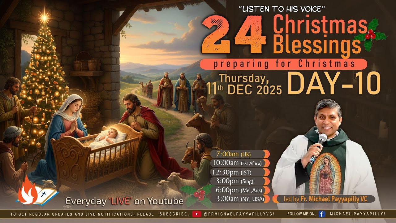 Listen to His Voice - 24 Christmas Blessings - Day 10