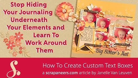 Creating Custom Text Boxes In Photoshop