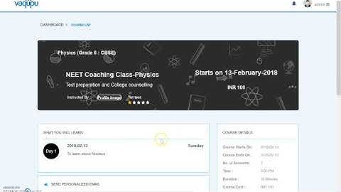 How to approve a course from admin panel of myTutoring Online tutoring platform