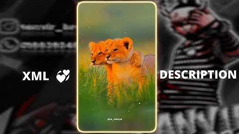 #tanvirbroeditor007  2 KING🤙👿 XML DESCRIPTION BOX A😮#alightmotion #am_editors_bd_tsr #xml