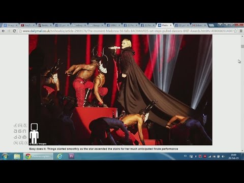 მადონას \"მარცხი\" კონცერტის დროს; ბენქსი - იდუმალი არტისტი