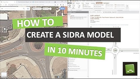 How To Create A SIDRA Model - in 10 MINUTES！– A Step by Step Beginner Guide to SIDRA Modelling