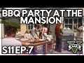 Episode 7 bbq party at the mansion  gta rp  gw whitelist
