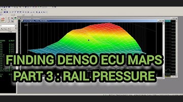 finding denso ecu maps 3 rail pressure