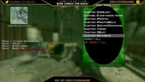 MW3 Dejected Warrior v2 MOD MENU!!!