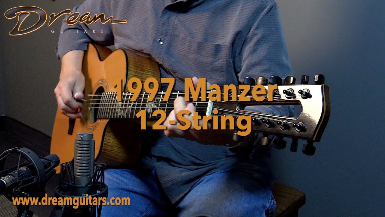 1997 Manzer 12-String, Koa & Sitka Spruce