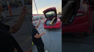 who needs a #truck for lumber when have a #kiastinger ! haa