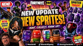 🚨 Fortnite's BIGGEST Sprite Update Yet! Hunting ALL the NEW Batman & Cube Sprites! 🔥