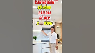 🔥🔥CĂN HỘ BIỂN SỔ HỒNG LÂU DÀI HIẾM CÓ -MỚI 100% - GIÁ RẺ :2tỷ630tr #canhobien #canhocaocapnhatrang