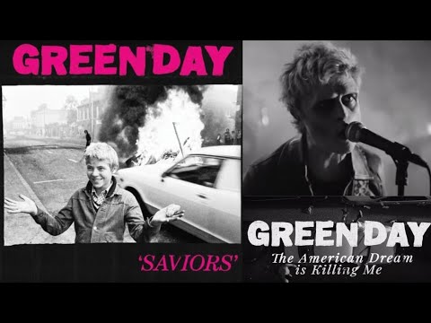 GREEN DAY new album "Saviors" release new song "The American Dream Is Killing Me"