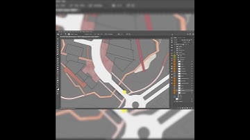 Landscape | Urban Design Site Plan Render #landscapearchitecture #photoshop #urbandesign