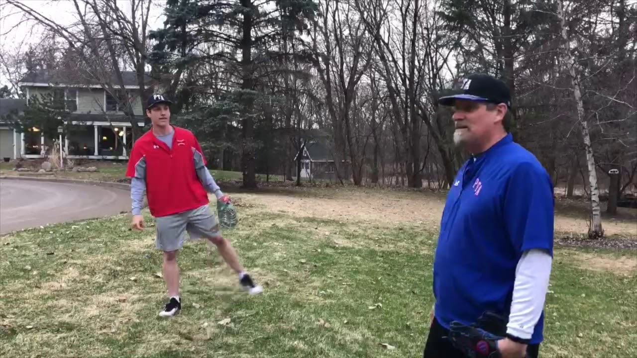 Outfield Drop Step Drill YouTube