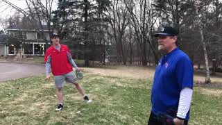 Outfield: Drop Step Drill